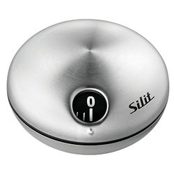 Silit Kort tijdmeter eierwekker puk roestvrij staal handwas