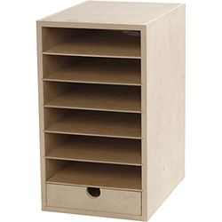 Paper Storage Unit, A5 18,5x32 cm, depth 24,5 cm, MDF, 1pc