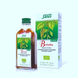 Salus Succo di Betulla - Integratore Alimentare per favorire il drenaggio dei liquidi - 200ml