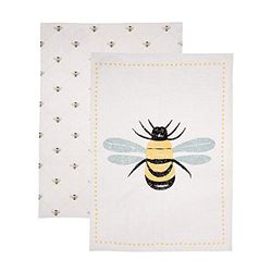 Dexam Bees Knees Set of 2 Tea Towels