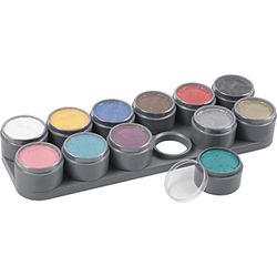 Water-based Face Paint Palette, asstd colours, 12x15ml