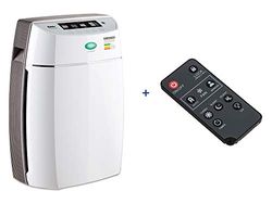 Fakir Luminoso - Purificateur d'air avec filtre à charbon actif - Appareil de purification d'air HEPA - Avec télécommande et minuterie - Pour les personnes souffrant d'allergies - Jusqu'à 50 m²