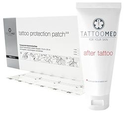 TattooMed Paquet de Soins pour Peaux Tatoués Contient 2 Produits