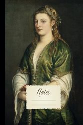 Notes: Lined Notebook Journal with Classical Vintage Art Aesthetic Design, 6x9, Ruled, 120 Premium Pages, 627