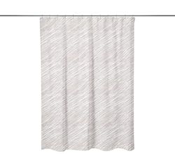 Bonamaison Digitally Printed Shower Curtain, 1 Piece 150x200 Cm - Designed And Manufactured in Turkey