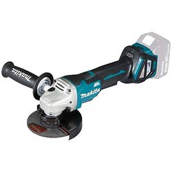 Makita DGA515Z - Amoladora angular inalámbrica de 18 V con interruptor de remo (sin batería, sin cargador)