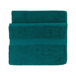 The Linen Yard Loft tovagliolo di Bagno, Teal, 70 x 130 cm
