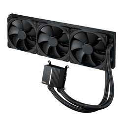 ASUS ProArt LC 420 all-in-one CPU liquid cooler with illuminated status meter, 3x Noctua NF-A14 industrial PPC-2000 PWM 140mm radiator fans, compatible with Intel LGA 1700/1200/ 115x & AMD AM5/ AM4