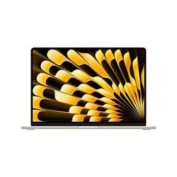 Apple 2025 MacBook Air (15-calowy, Apple M4 chip with 10-core CPU and 10-core GPU, 16GB Zunifikowana pamięć RAM, 512 GB) - księżycowa poświata