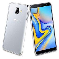 Muvit kristallfodral Samsung Galaxy J6 Plus Edge galvanisering silver