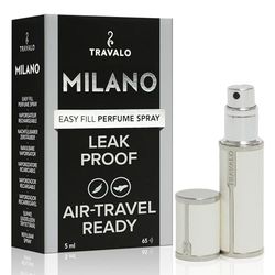 Travalo Milano HD Elegance Refill Parfumspray,1 Stuk (1er-pakket) wit