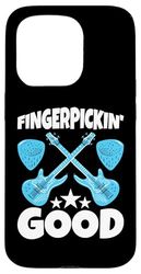 Fingerpickin' Good Chitarra Elettrica Custodia per iPhone 15 Pro