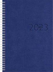 rido/idé Studioplan Calendrier hebdomadaire 2023 Bleu 16,8 x 24 cm