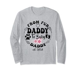 Nuevo Día del Padre de Fur Daddy a Baby Daddy 2024 Manga Larga