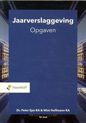 Jaarverslaggeving opgaven