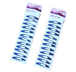 PARENCE.- Set di 12 fermagli per capelli neri/ragazze, donne, fermagli per capelli per tutti - Fermagli per capelli in metallo nero 12 pezzi