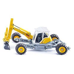 siku 3548 - Pelle Araignée Menzi Muck, 1:50, Métal/Plastique, Jaune, Châssis Réglable