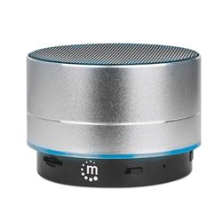 Manhattan Metallic LED-Bluetooth®-luidspreker zilver