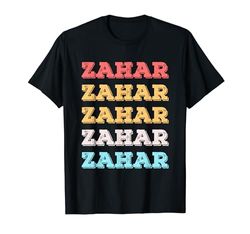 Simpatico regalo personalizzato Zahar Nome personalizzato Maglietta