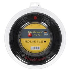 Kirschbaum PRO Line II Black 200 m 1,25 mm Corde da Tennis