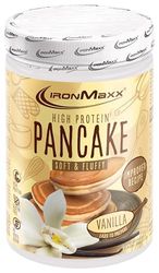 IronMaxx High Protein Pancake Mix, Vanilla 450 g Sachet, Mélange protéiné pour pancakes, préparation facile et idéal pour les sportifs