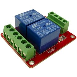 bematik – Circuito stampato con 2 relè per rm2ls da 5/12/24 V dw-0023 (aj066)