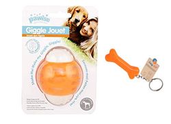 PAWISE Giggler Speelgoed in balvorm, 8 cm