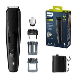 Philips Beard Trimmer Series 5000 - Regolabarba elettrico con pettini per barba e capelli, sistema Lift&Trim Pro, 40 lunghezze di taglio, 90 min di uso cordless e 1 ora di ricarica