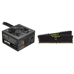 FUENTE DE ALIMENTACIÃ“N SHARKOON NETZTEIL SHP BRONZE 700W 80 PLUS BRONZE NEGRO & Corsair Vengeance LPX16GB DDR4 3600 Memoria Desktop, ‎Nero