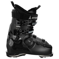 ATOMIC HAWX PRIME 85 BOA W GW Skischoenen voor dames, maat 25/25,5, alpineskischoen in zwart/steen, boots met 3D enkel en hiel voor een nauwkeurige pasvorm, middelbrede skilaarzen voor gevorderden