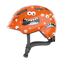 ABUS Casque pour enfants Smiley 3.0 - Casque de vélo avec ajustement profond, designs adaptés aux enfants & place pour une tresse - pour filles et garçons