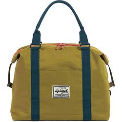 Lightpak Damentasche SWEETBOX, Damen Handtasche aus Polyester, Henkeltasche mit separatem Handyfach Tote da palestra 36 Centimeters Giallo (Gelb)