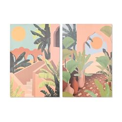 CUADRO PS LIENZO 60X3,8X90 INDIA SUMMER 2 SURT.