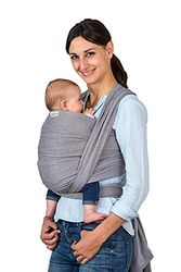 Amazonas Baby banda Puerta bebé, Carry Sling Grey, 450 cm