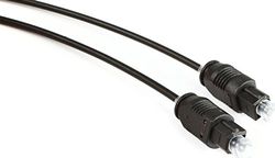 HOSA FIBER-OPTISCHE Kabel, 50 ft. NIEUWE LENGT! TOSLINK-TYPE (gestaakt door fabrikant)