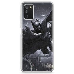ERT GROUP etui na telefon Samsung A03S, case oryginalny i oficjalnie licencjonowany przez DC, wzór Batman 018, optymalnie dopasowane, plecki z TPU