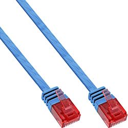 InLine 71605B Patch Cable Flat U/UTP, RJ-45, 5 m Blue