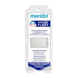 MERIDOL Special Lot de 50 Floss Flausch fils spécial,