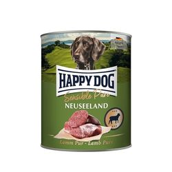 Happy Dog Compleet voer voor volwassen honden, Sensible Pure Nieuw-Zeeland (lam), typisch, 800 g