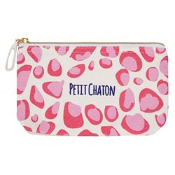 Draeger Paris Colourful Printed Cotton Bag Organiser Beauty Pouch - Little Kitten