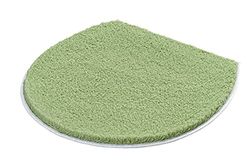 Kleine Wolke 8888619104 - Alfombra de baño, 47 x 50 cm Deckelbezug, Color Verde