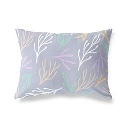 BonaMaison Pattern Casuale Fodera per Cuscino Cotone e Copricuscini Federa per Divano Casa Soggiorno Camera da Letto Decorazione Interni ed Esterni, 35x50 Cm - Progettata e Prodotta in Turchia