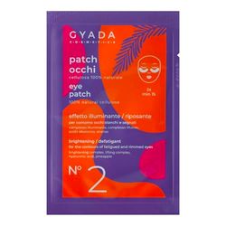 GYADA COSMETICS, Patch Occhi Illuminante e Defaticante, per uno Sguardo Fresco e Riposato, con Acido Ialuronico e Ananas, 5 ml