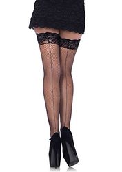 Leg Avenue Fishnet Stay Ups, Plus Size
