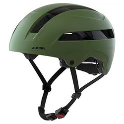 ALPINA Unisexe - Adultes, Soho Casque de vélo, Olive Matt, 55-59 cm