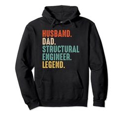 Ingeniero Estructural Divertido Estudiante de Ingeniería Estructural Sudadera con Capucha