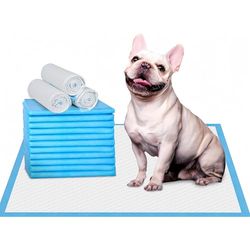 Elalove Dog Pee Pads Large 23.6 "x23.6 "- 50 Count Training Puppy Pee Pads Super Absorbent & Leak-Proof, XL Disposable Pet Piddle Pad and Potty Pads for Dogs, Puppies, Doggie (XLarge: 23.6 "*23.6