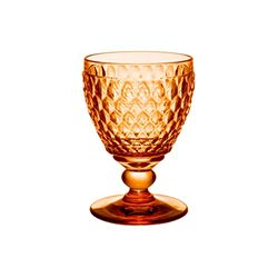 Villeroy & Boch Copa De Vino Blanco Boston Apricot, Copa De Cristal De Color Naranja, Capacidad 125Ml