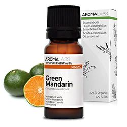 BIO - Aceite Esencial MANDARINA - 10mL - 100% Puro, Natural, Quimiotipado y Certificado AB - AROMA LABS (Marca Francesa)