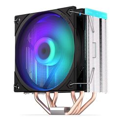 ENDORFY Fera 5 ARGB, CPU cooler with 120 mm fan, Fluctus 120 mm ARGB PWM fan, including thermal paste, AM4 cooler, AM5 CPU cooler, AM4, LGA1700, LGA1200
